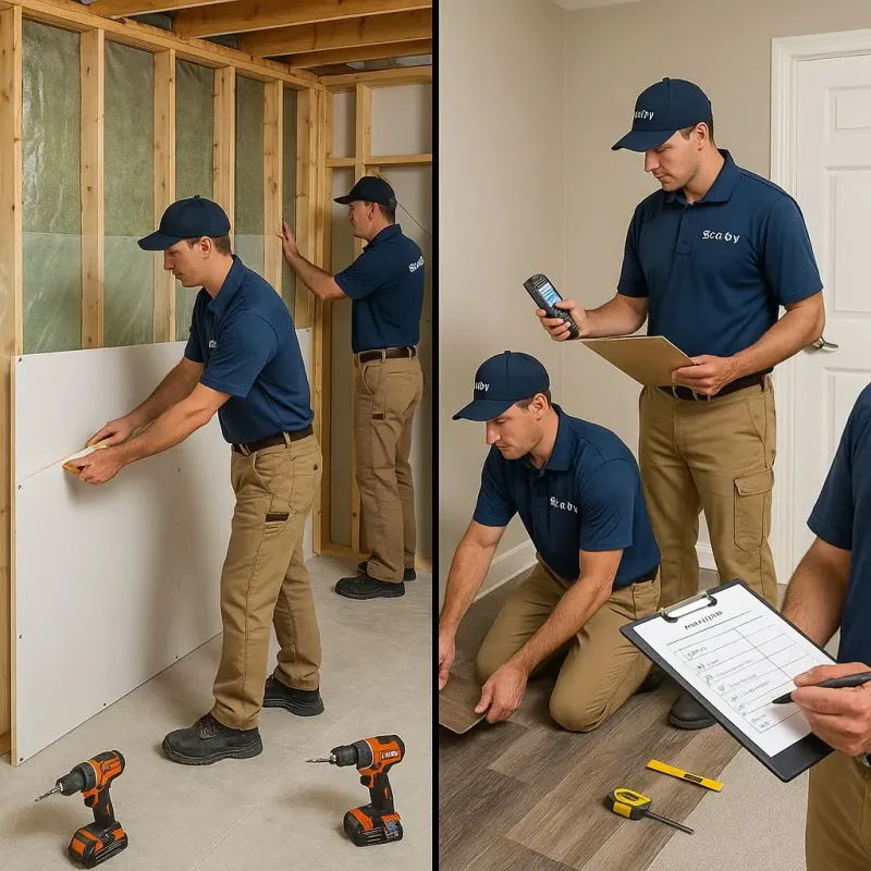 Repairs and Reconstruction process in Chenoa, IL